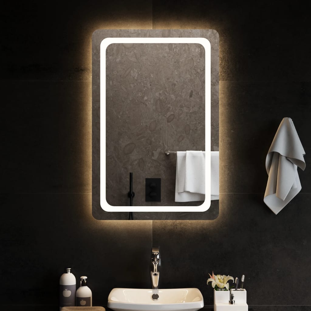 Vonios kambario LED veidrodis, 60x90cm | Stepinfit.lt