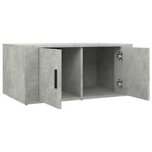 Konferenční stolek betonově šedý 80x50x36 cm kompozitní dřevo - obrázek 6