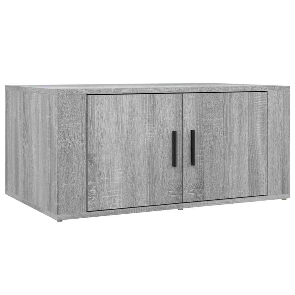 vidaXL Konferenční stolek šedý sonoma 80 x 50 x 36 cm kompozitní dřevo