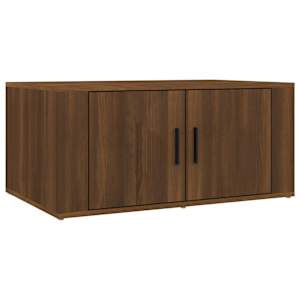 Konferenční stolek hnědý dub 80 x 50 x 36 cm kompozitní dřevo - obrázek 2