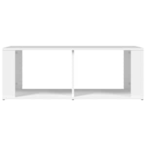Konferenční stolek bílý 100 x 50 x 36 cm kompozitní dřevo - obrázek 5
