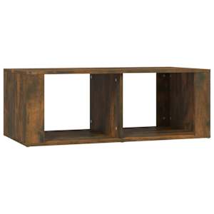 Konferenční stolek kouřový dub 100x50x36 cm kompozitní dřevo - obrázek 2