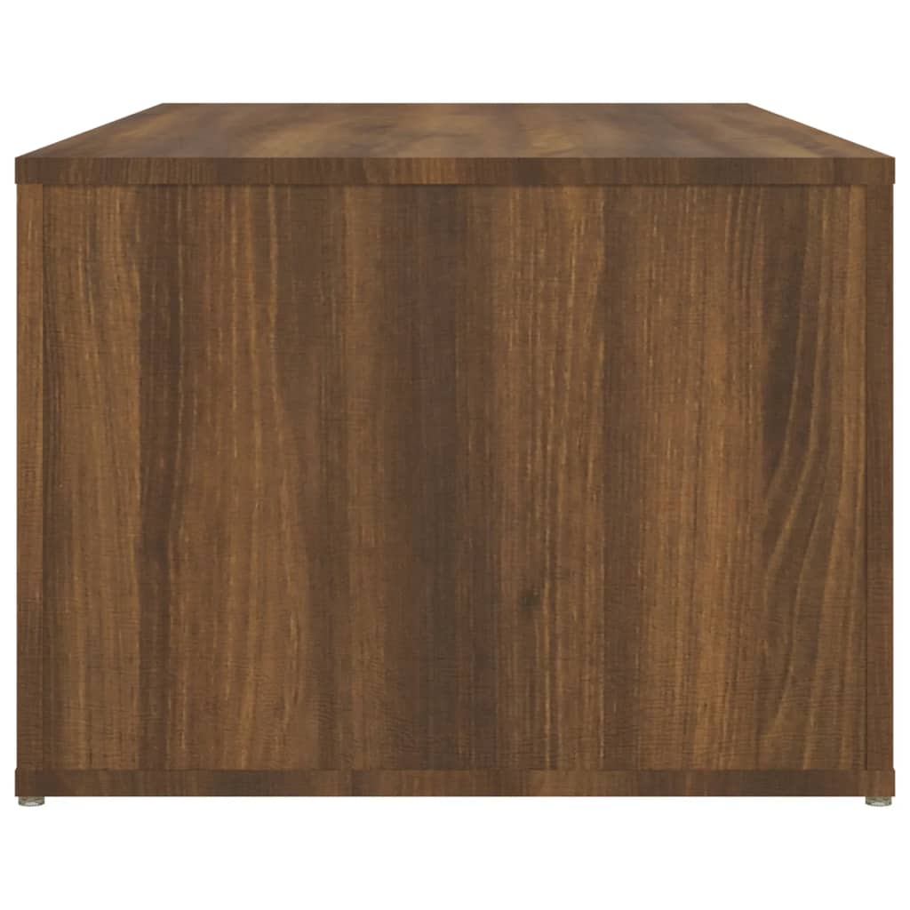  Konferenčný stolík hnedý dub 100x50x36 cm spracované drevo