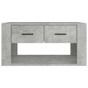 Konferenční stolek betonově šedý 80x50x40 cm kompozitní dřevo - obrázek 6