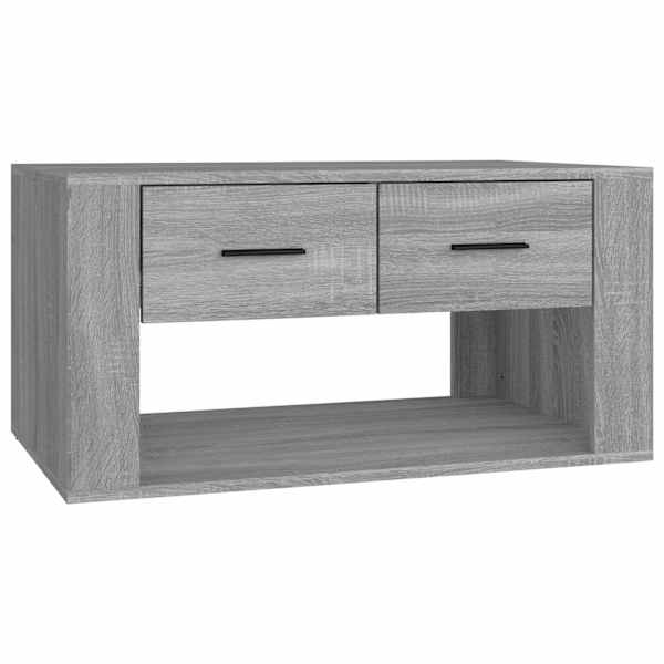 vidaXL kohvilaud, hall Sonoma tamm, 80x50x40 cm, tehispuit