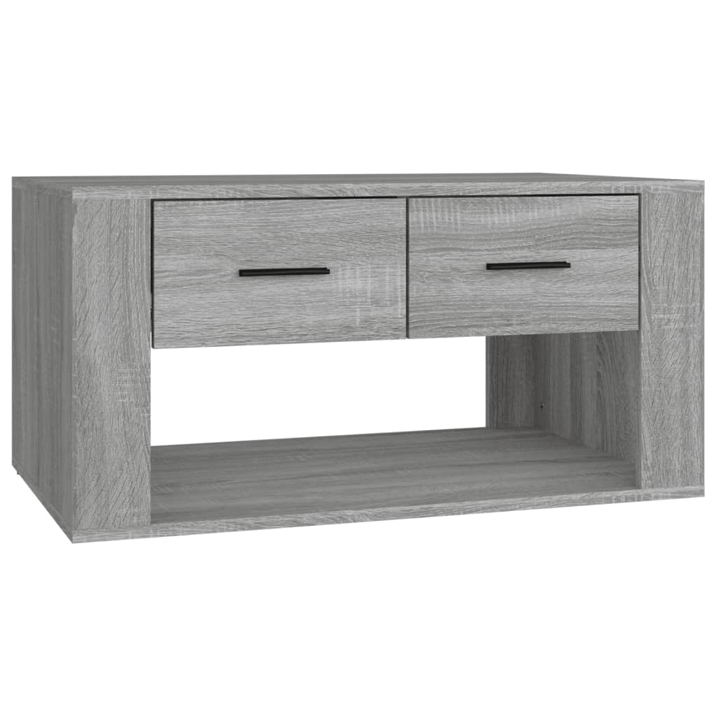 vidaXL Konferenční stolek šedý sonoma 80x50x40 cm kompozitní dřevo