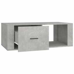 Konferenční stolek betonově šedý 100x50,5x35cm kompozitní dřevo - obrázek 7