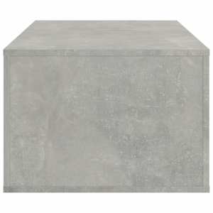 Konferenční stolek betonově šedý 100x50,5x35cm kompozitní dřevo - obrázek 8