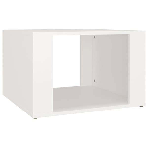 vidaXL &ouml;&ouml;kapp, valge, 57 x 55 x 36 cm, tehispuit