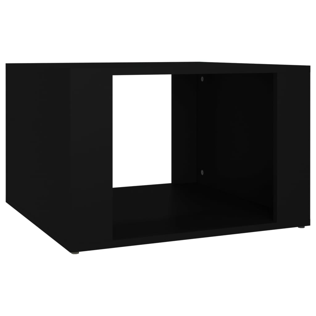 vidaXL Noční stolek černý 57 x 55 x 36 cm kompozitní dřevo