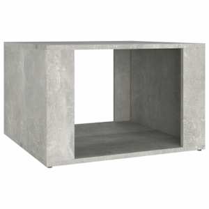 Noční stolek betonově šedý 57 x 55 x 36 cm kompozitní dřevo - obrázek 2