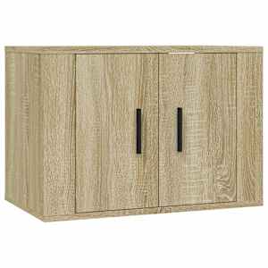 Nástěnná TV skříňka dub sonoma 57 x 34,5 x 40 cm - obrázek 2