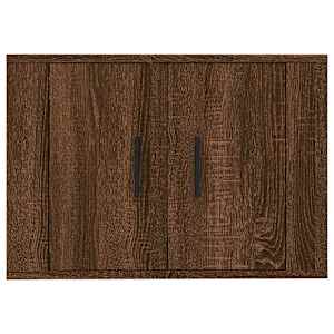 Nástěnná TV skříňka hnědý dub 57 x 34,5 x 40 cm - obrázek 6