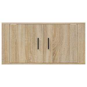 Nástěnná TV skříňka dub sonoma 80 x 34,5 x 40 cm - obrázek 6
