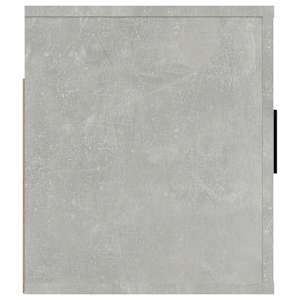 Nástěnná TV skříňka betonově šedá 80 x 34,5 x 40 cm - obrázek 7