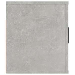 Nástěnná TV skříňka betonově šedá 100 x 34,5 x 40 cm - obrázek 7