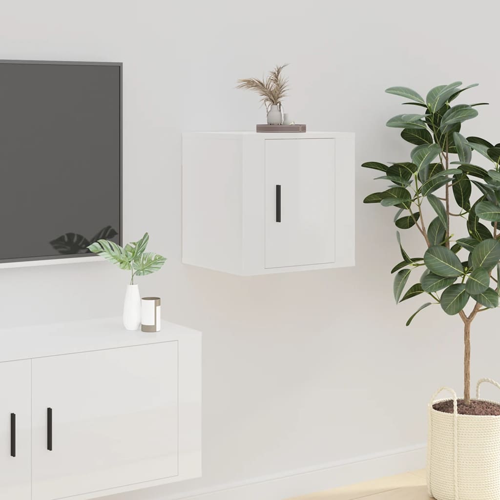 TV-Wandschrank Hochglanz-Weiß 40×34,5×40 cm kaufen