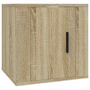 Nástěnné TV skříňky 2 ks dub sonoma 40 x 34,5 x 40 cm - obrázek 5