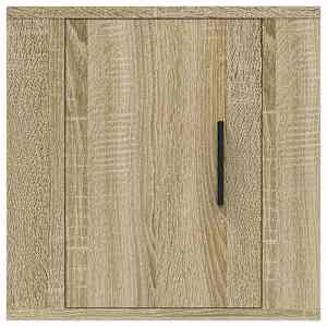 Nástěnné TV skříňky 2 ks dub sonoma 40 x 34,5 x 40 cm - obrázek 6