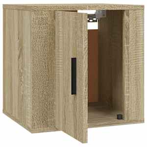Nástěnné TV skříňky 2 ks dub sonoma 40 x 34,5 x 40 cm - obrázek 8