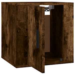 Nástěnná TV skříňka kouřový dub 40 x 34,5 x 40 cm - obrázek 7