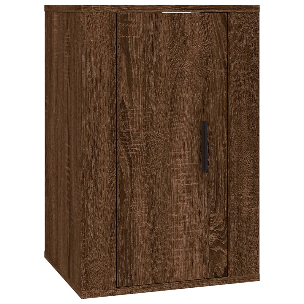 TV Cabinet - 40x34.5x60 cm - Brown Oak