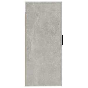 Nástěnná TV skříňka betonově šedá 40x34,5x80 cm - obrázek 6