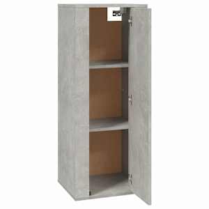 Nástěnná TV skříňka betonově šedá 40x34,5x100 cm - obrázek 7