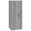 vidaXL seinale kinnitatav telerikapp, hall Sonoma, 40x34,5x100 cm