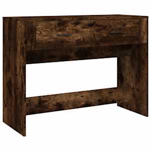 Konzolový stolek kouřový dub 100 x 39 x 75 cm kompozitní dřevo - obrázek 2