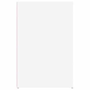 Psací stůl bílý 100 x 49 x 75 cm kompozitní dřevo - obrázek 8