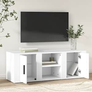 TV skříňka bílá 100x31,5x35 cm kompozitní dřevo - obrázek 3