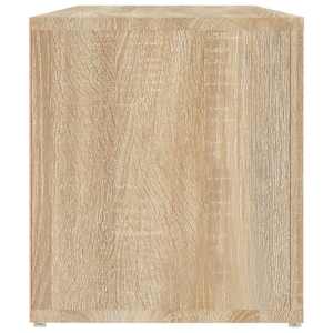 TV skříňka dub sonoma 100x31,5x35 cm kompozitní dřevo - obrázek 6