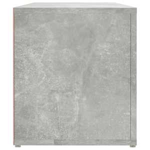 TV skříňka betonově šedá 100 x 31,5 x 35 cm kompozitní dřevo - obrázek 6