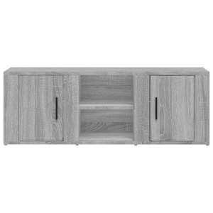 TV skříňka šedá sonoma 100x31,5x35 cm kompozitní dřevo - obrázek 5