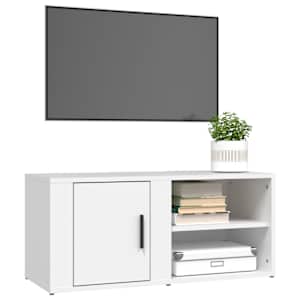 TV skříňky 2 ks bílé 80 x 31,5 x 36 cm kompozitní dřevo - obrázek 4
