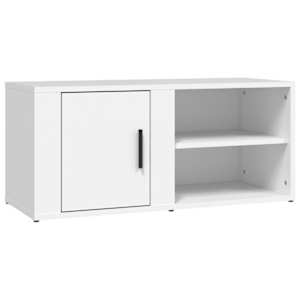 TV skříňky 2 ks bílé 80 x 31,5 x 36 cm kompozitní dřevo - obrázek 6