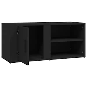 TV skříňky 2 ks černé 80 x 31,5 x 36 cm kompozitní dřevo - obrázek 8