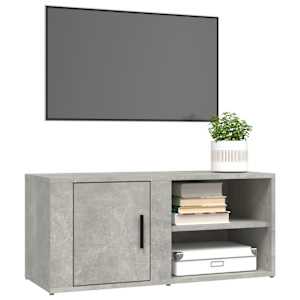 TV skříňky 2 ks betonově šedé 80 x 31,5 x 36 cm kompozit - obrázek 4
