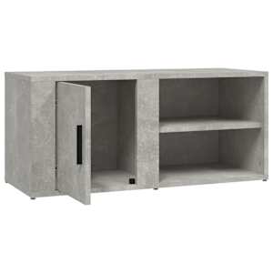 TV skříňky 2 ks betonově šedé 80 x 31,5 x 36 cm kompozit - obrázek 9