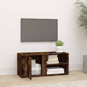 vidaXL Έπιπλο Τηλεόρασης Καπνιστή Δρυς 80x31,5x36 εκ. Επεξ. Ξύλο