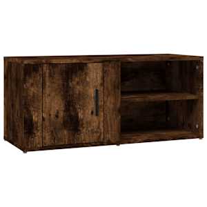 TV skříňky 2 ks kouřový dub 80 x 31,5 x 36 cm kompozitní dřevo - obrázek 6