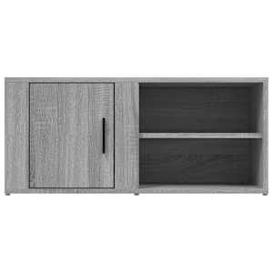 TV skříňka šedá sonoma 80 x 31,5 x 36 cm kompozitní dřevo - obrázek 6