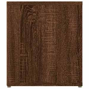 TV skříňky 2 ks hnědý dub 80 x 31,5 x 36 cm kompozitní dřevo - obrázek 8