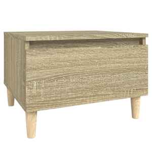 Odkládací stolky 2 ks dub sonoma 50x46x35 cm kompozitní dřevo - obrázek 7