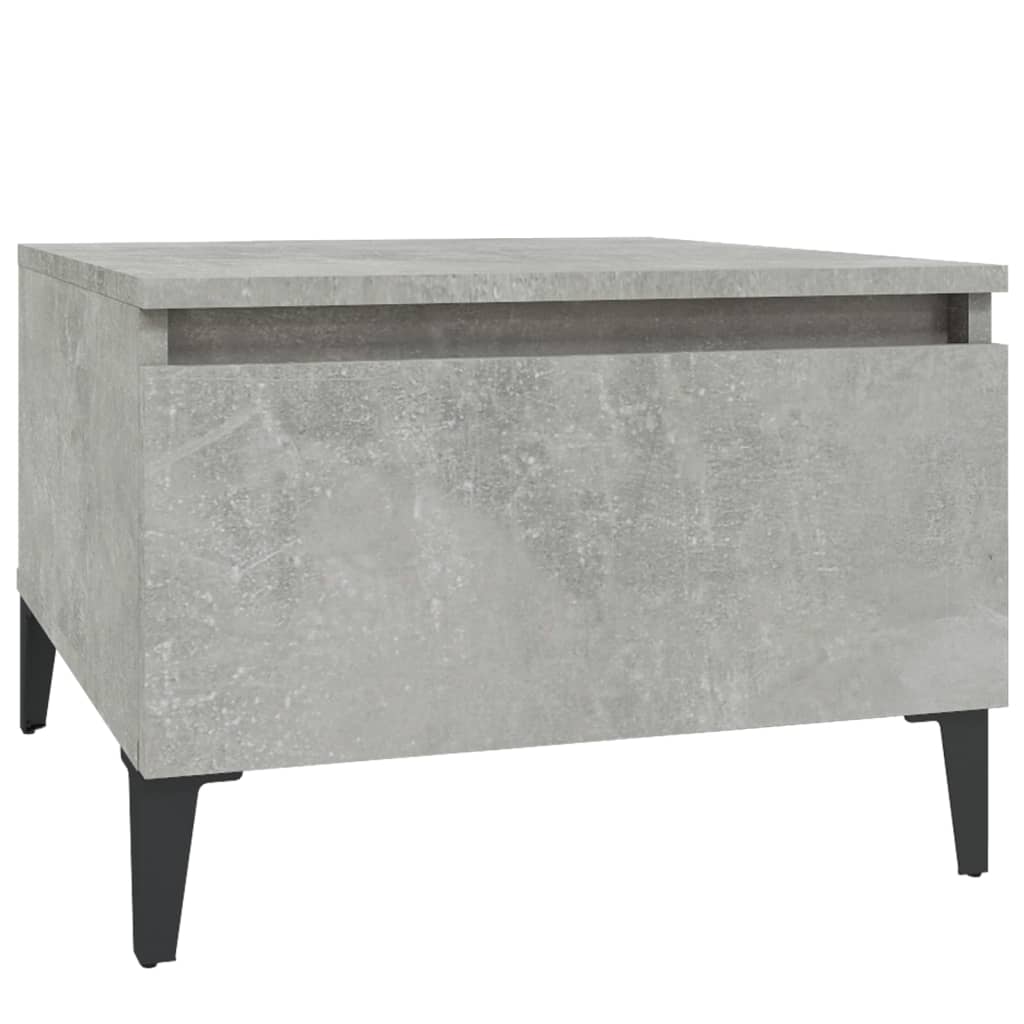 vidaXL Odkládací stolek betonově šedý 50 x 46 x 35 cm kompozitní dřevo