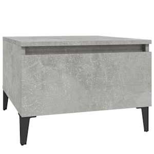 Odkládací stolky 2 ks betonově šedé 50x46x35cm kompozitní dřevo - obrázek 6