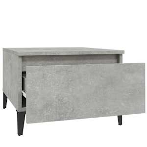 Odkládací stolky 2 ks betonově šedé 50x46x35cm kompozitní dřevo - obrázek 8