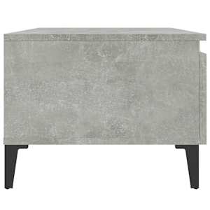 Odkládací stolky 2 ks betonově šedé 50x46x35cm kompozitní dřevo - obrázek 9