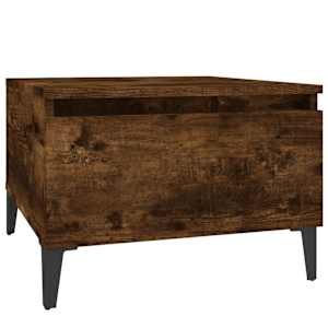 Odkládací stolky 2 ks kouřový dub 50x46x35 cm kompozitní dřevo - obrázek 6